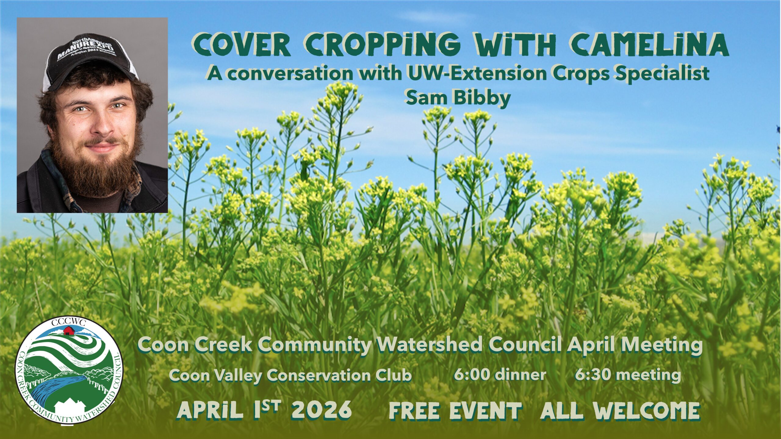 April Meeting poster